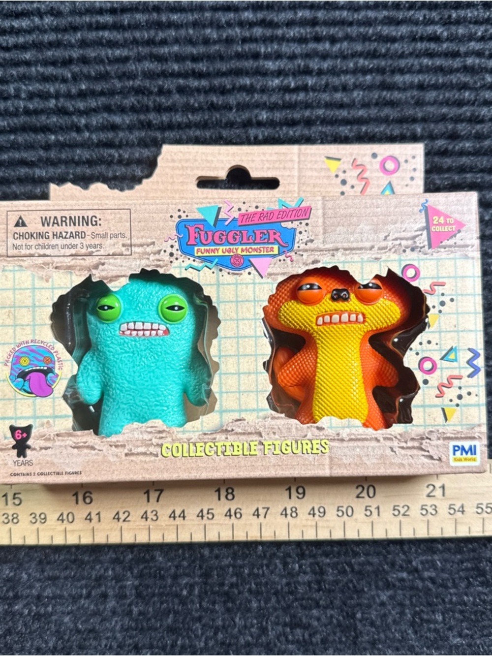 Fuggler Funny Ugly Monster 2.25 " Mini Figures | Suspicious Fox & Munch Munch
